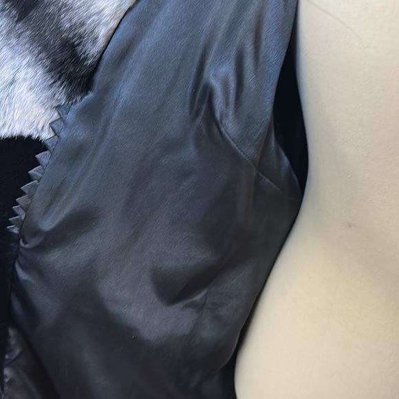 ⭐️SALE⭐️ Rachel Zoe Black Faux Fur Coat NWOT - Picture 11 of 17